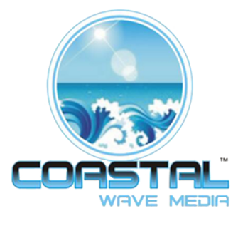 Coastal wave media logo